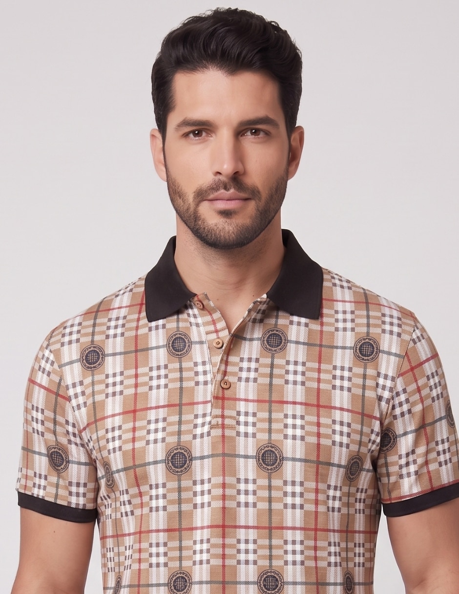 Playera cuello polo para hombre 4