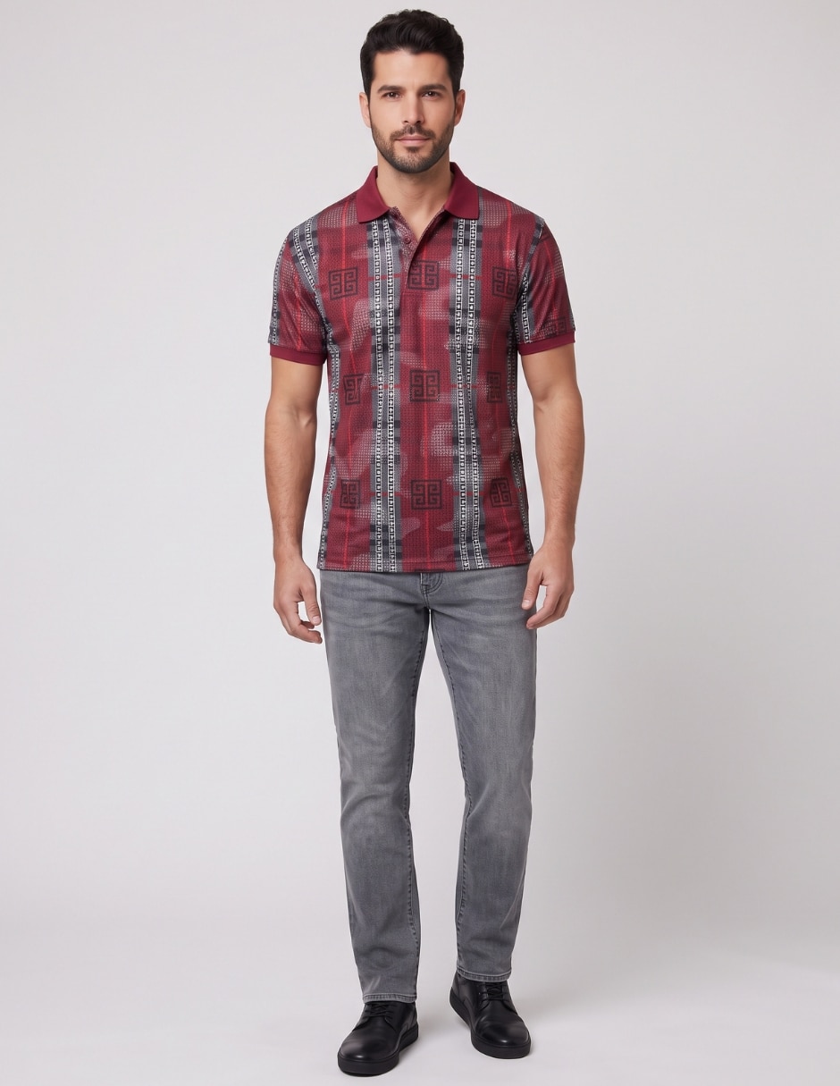 Playera cuello polo para hombre 3