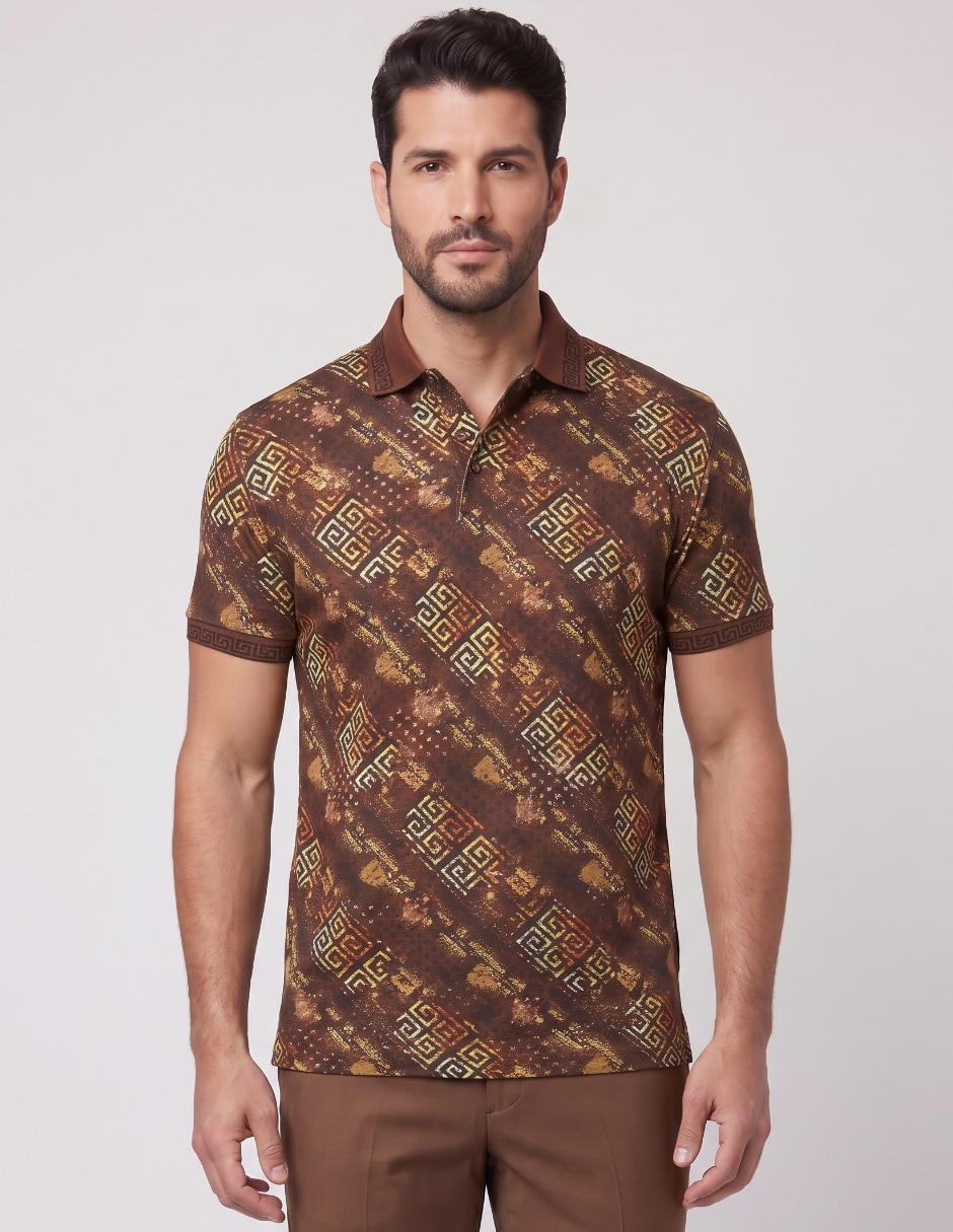 Playera cuello polo para hombre
