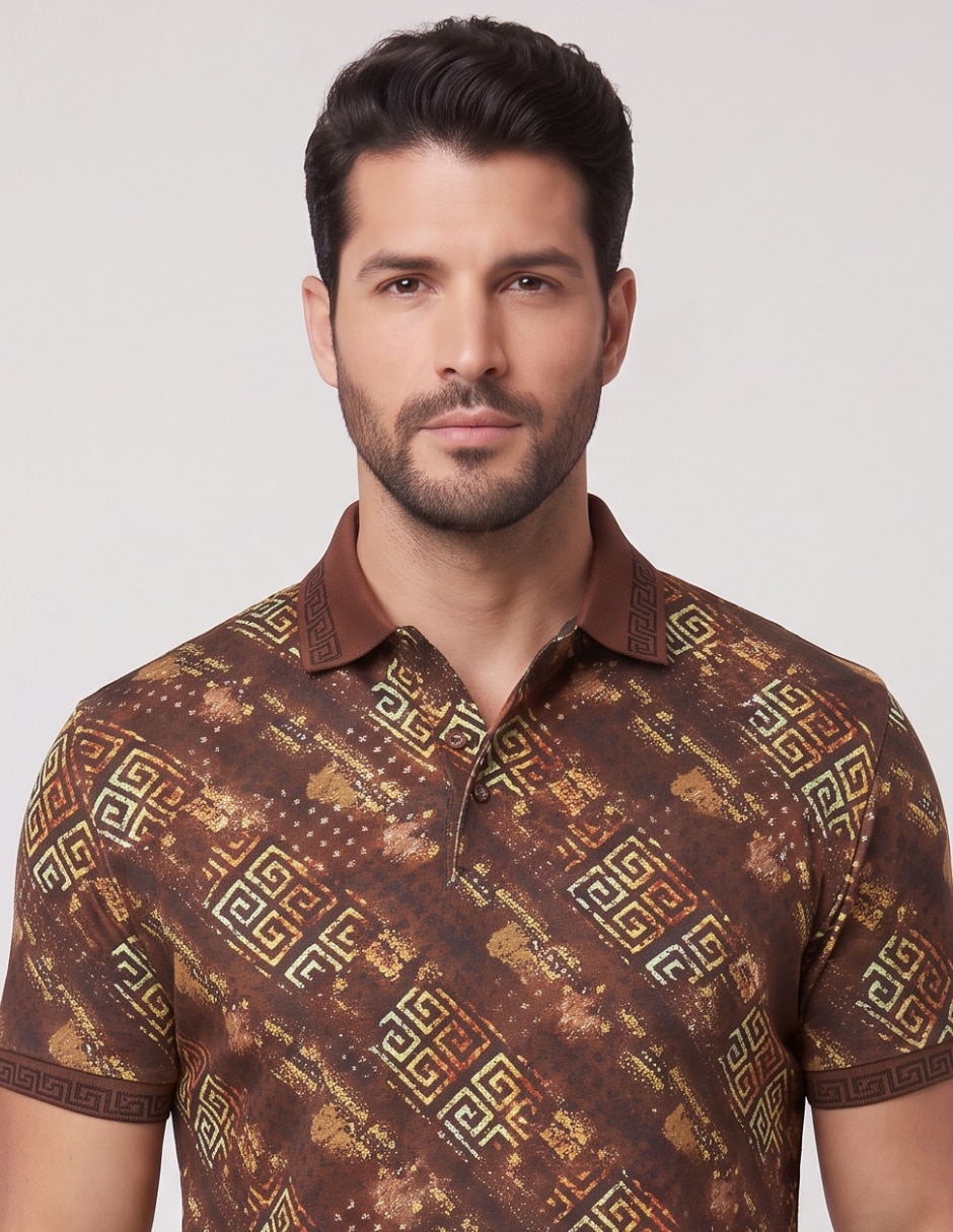 Playera cuello polo para hombre 4