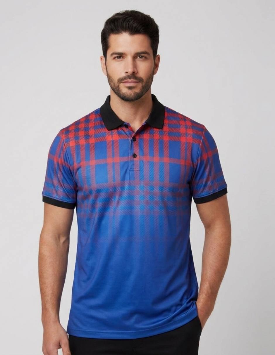 Playera ps-3005 cuello polo para hombre 1
