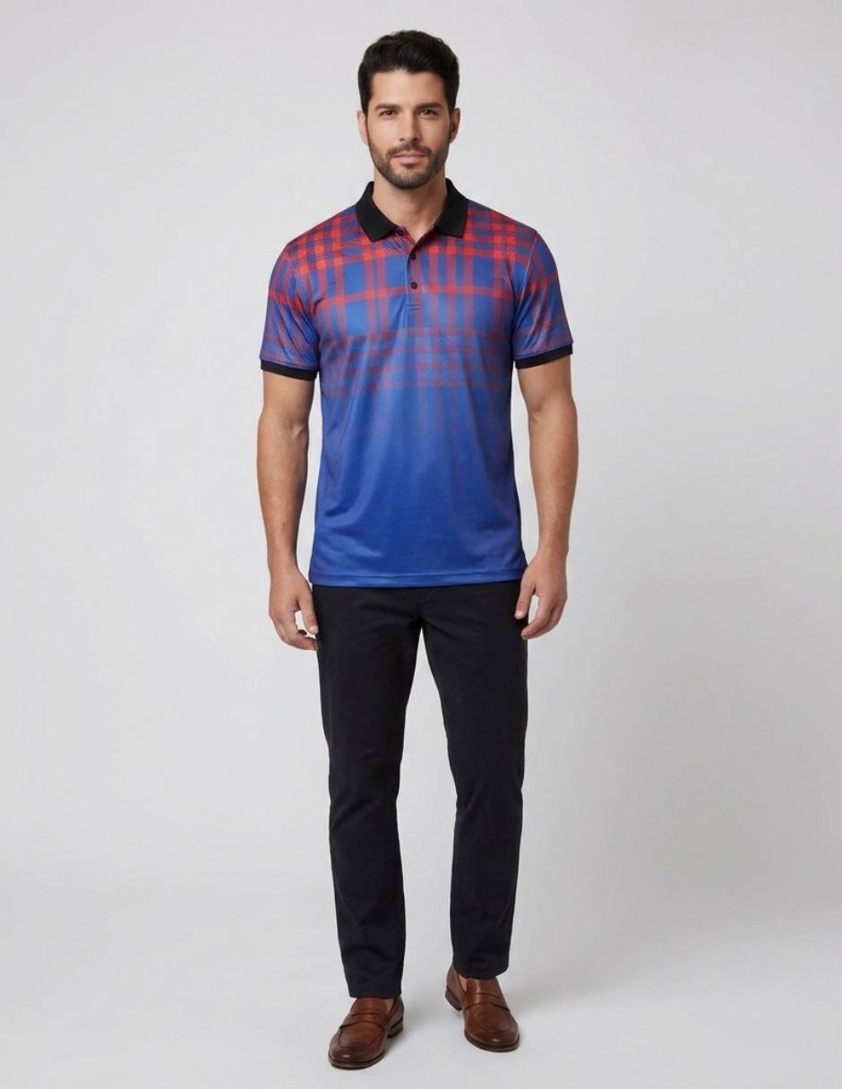 Playera ps-3005 cuello polo para hombre 3
