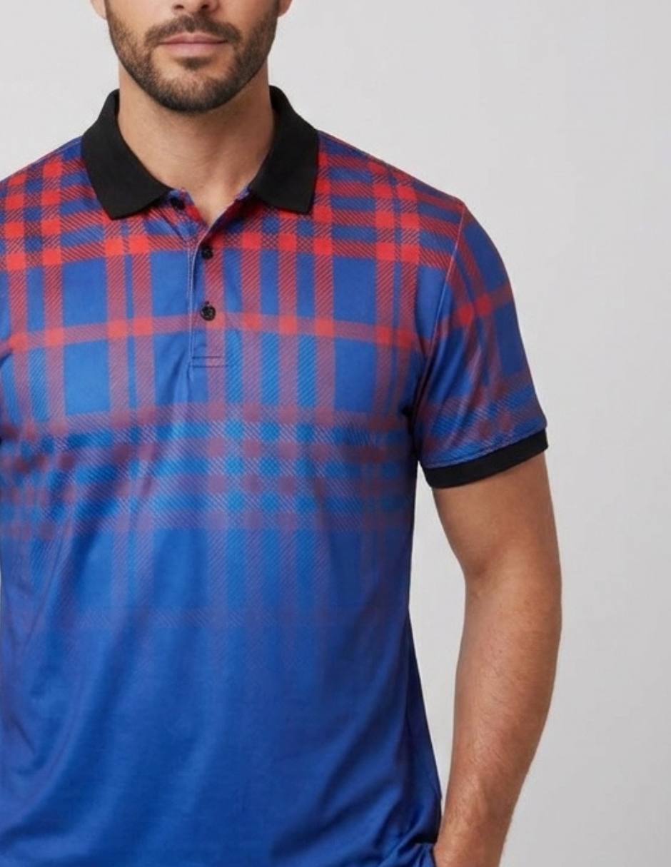 Playera ps-3005 cuello polo para hombre 4
