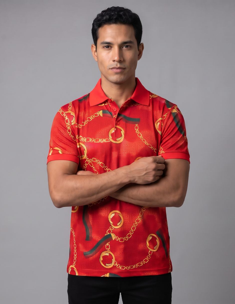 Playera cuello polo para hombre 2