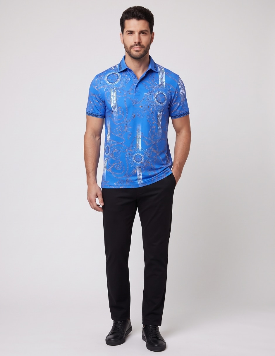 Playera cuello polo para hombre 3