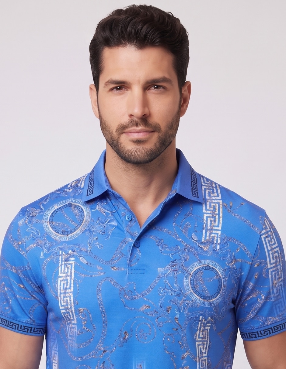 Playera cuello polo para hombre 4