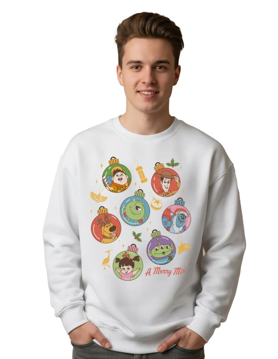 Sudadera pixar original a merry mix para hombre Sudadera pixar original a merry mix para hombre