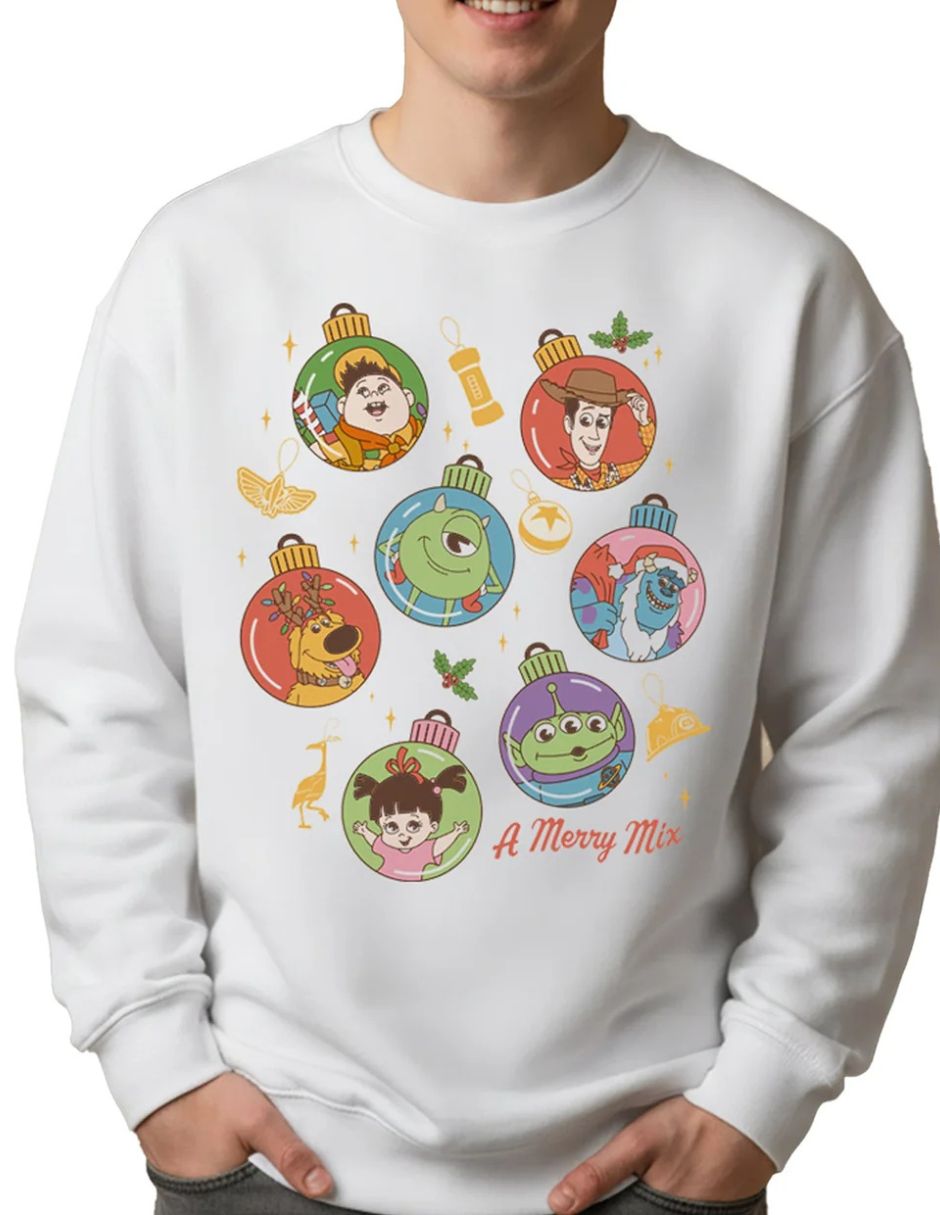 Sudadera pixar original a merry mix para hombre 2