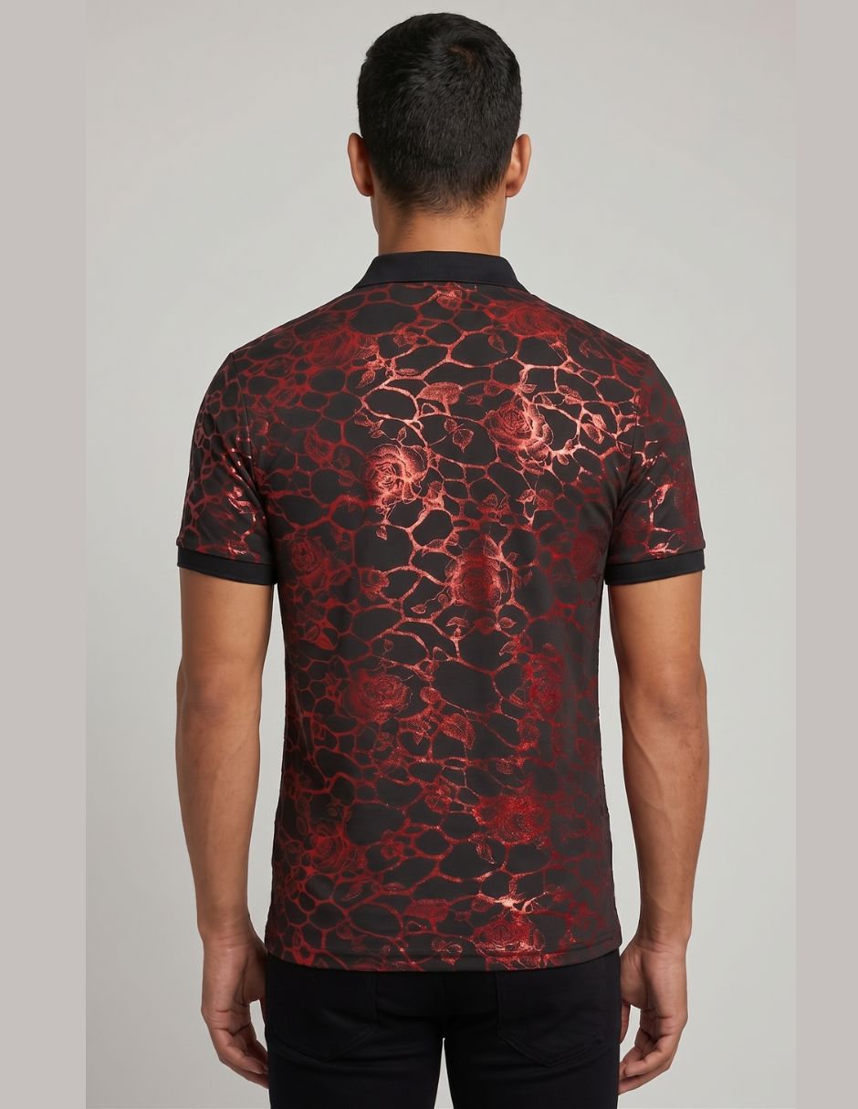 Playera cuello v para hombre 2
