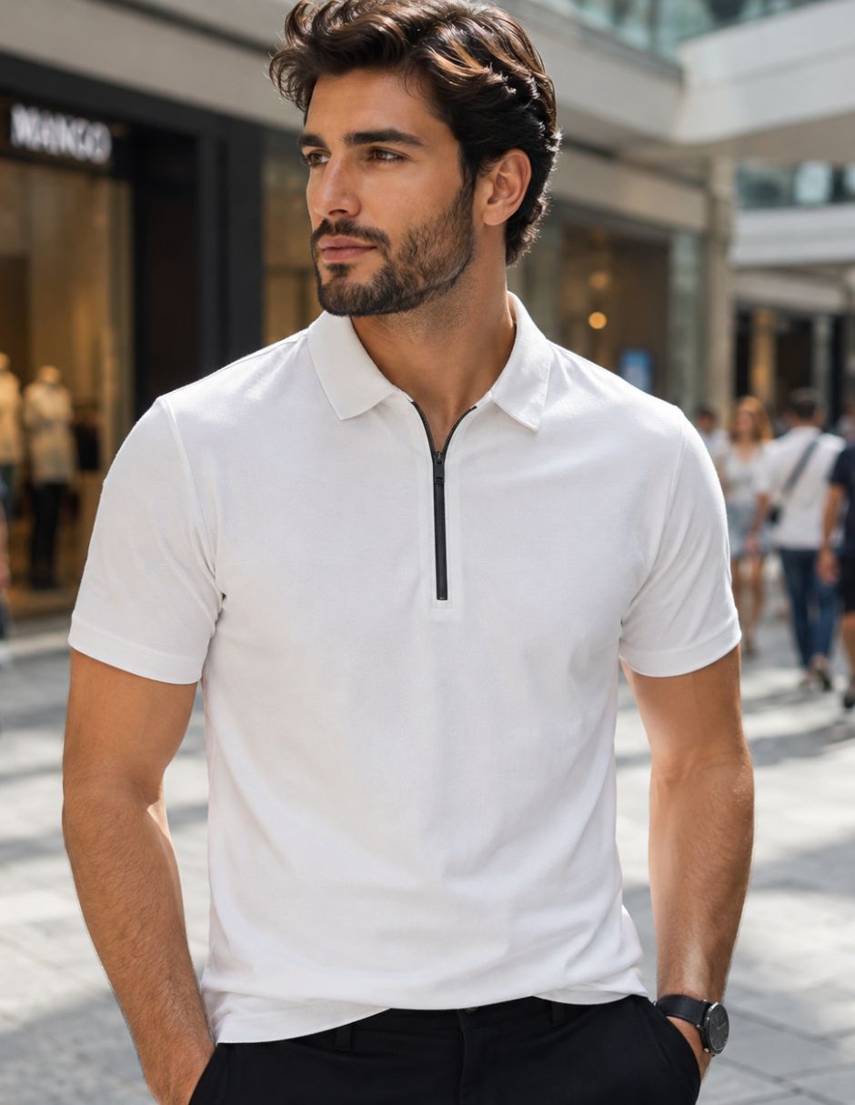 Playera tipo polo Para hombre 8