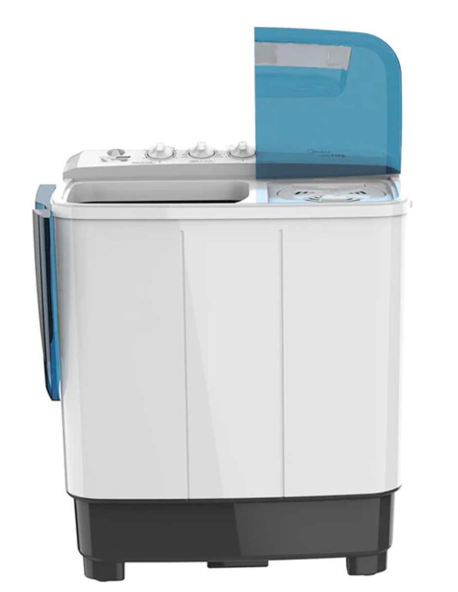 Lavadora doble tina semiautomática carga superior MLTT11M2NUCW 4
