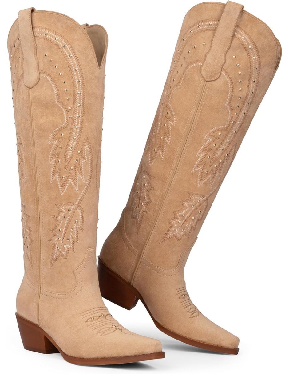 Bota abajo de la rodilla para mujer 4