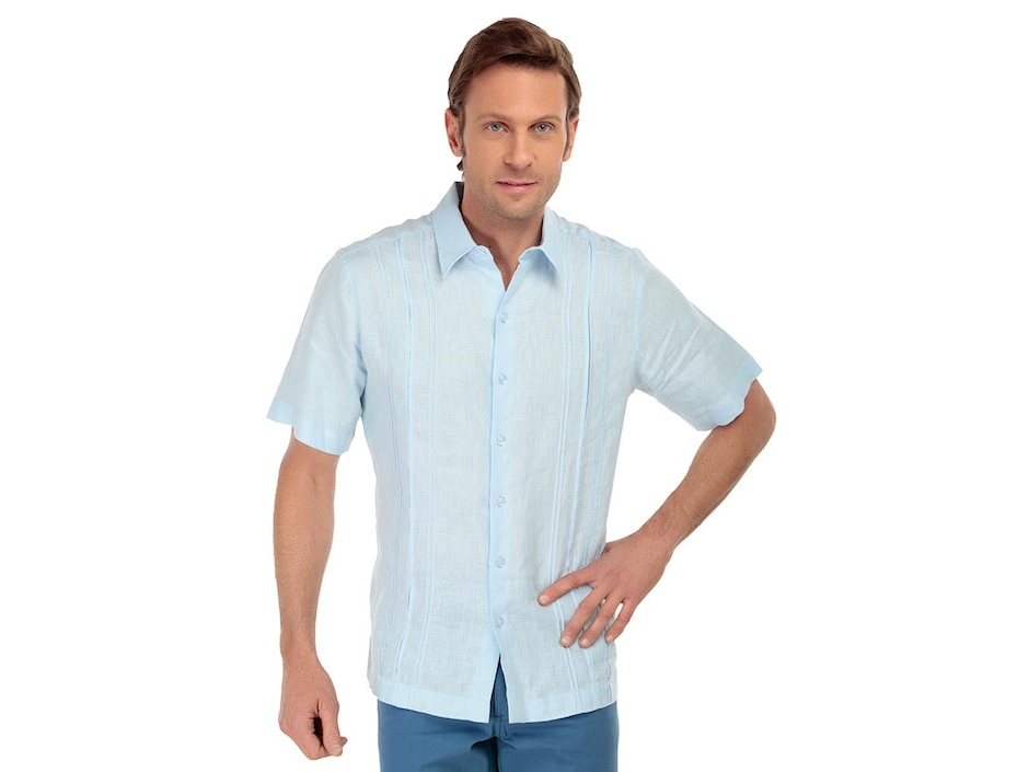 Guayabera manga corta para hombre Guayabera manga corta para hombre