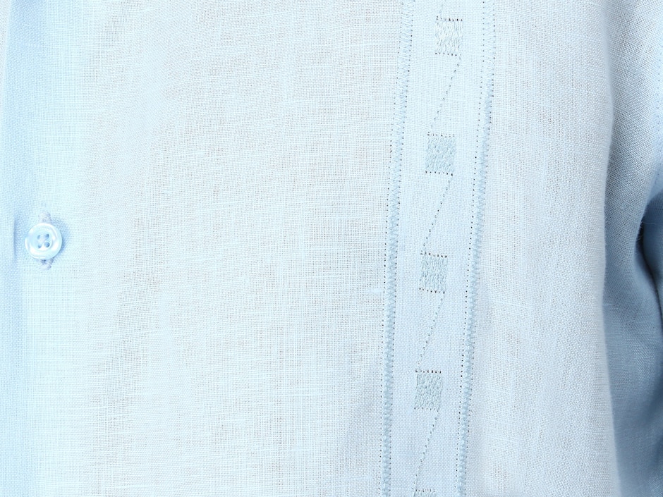 Guayabera manga larga para hombre 3