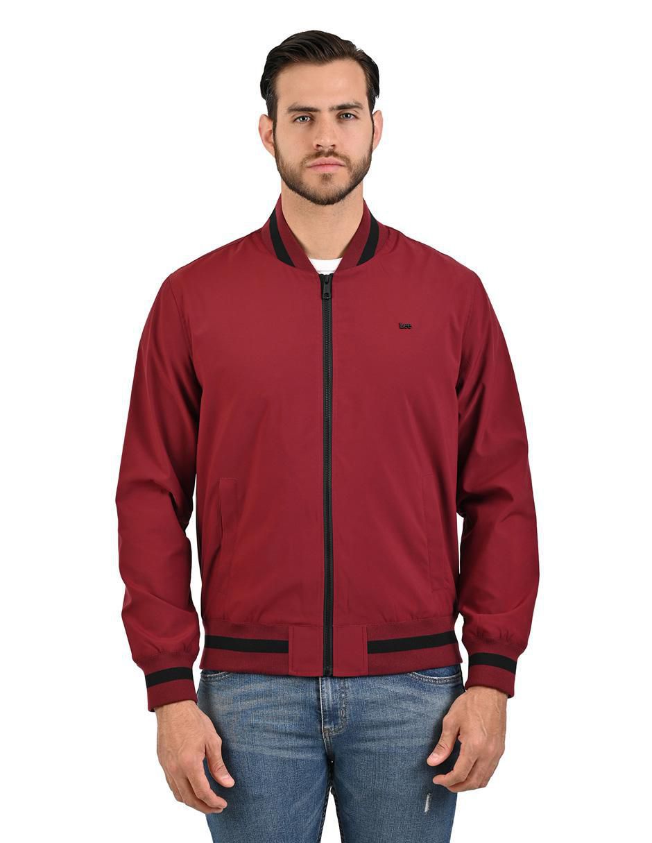 Chamarra bomber con bolsillos para hombre Chamarra bomber con bolsillos para hombre