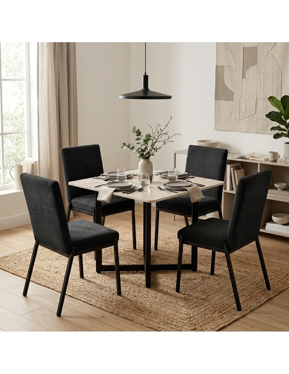Comedor Luxen+Zenta para 4 personas de MDF 9